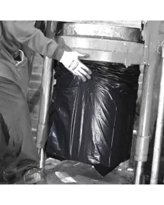 CT9997 Black Extra Heavy Duty Compactor Sacks (150L) x 100