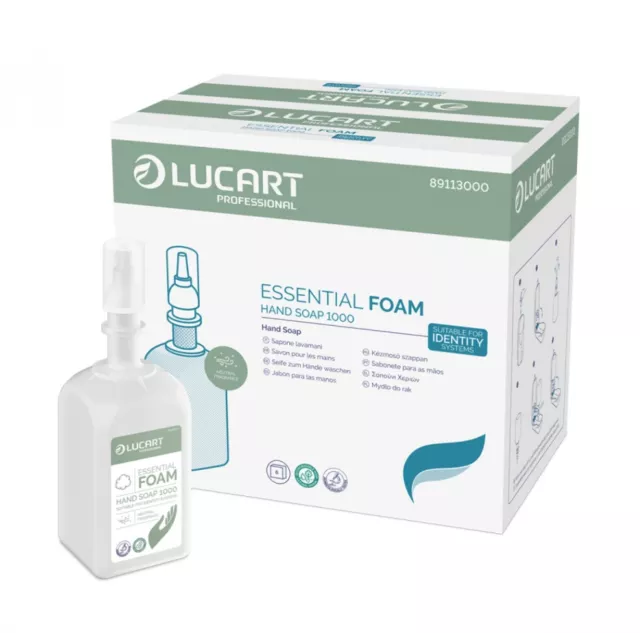 Identity Essential Foam Soap, 6 x 1 litre