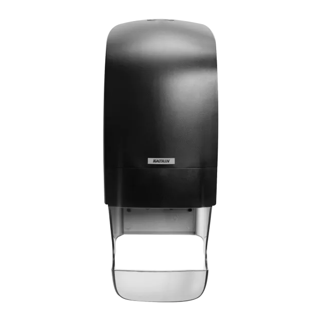 Katrin System 800 Black Toilet Roll Dispenser.