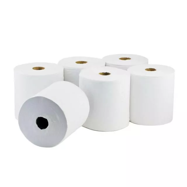 Centrefeed Paper Rolls, 150 metre per roll, 6 rolls per case