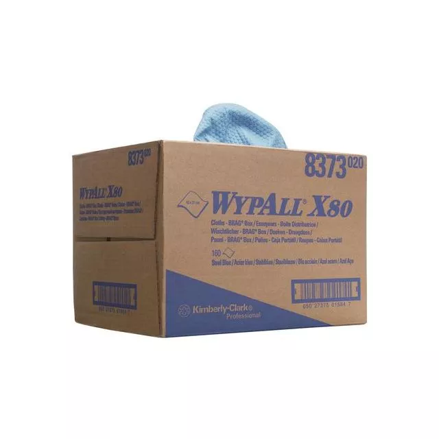 Wypall X80 Cloths 160 per Brag Box 8373